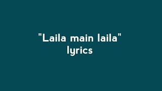 Raees  Laila main Laila Lyrics  Polo Music [upl. by Ynaiffit39]