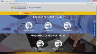 Nuevo Acceso Aulas Virtuales UNIMINUTO [upl. by Atul]