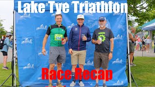 Lake Tye Triathlon 2023 Race Recap [upl. by Risan870]