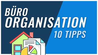 Büroorganisation  Tipps für die Organisation am Schreibtisch [upl. by Engeddi108]