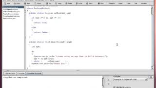 Java  Methods  Boolean Return Values [upl. by Atiniv]