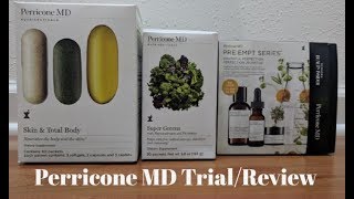 Perricone MD Skincare Review and Supplements  Worth It [upl. by Nakre]