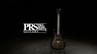 PRS SE Custom 24 Charcoal Burst  Gear4music demo [upl. by Aidekal]