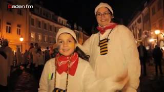 10000 Hemdglunker zur Beginn der Fasnet in Waldkirch am Schmutzige Dunschdig [upl. by Bainbridge124]