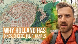 How the Dutch Beat the Ocean  Why Amsterdam Has Canals [upl. by Monjo]