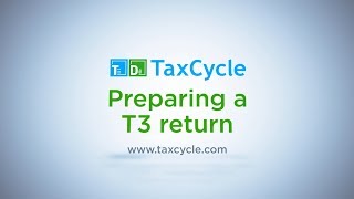 Preparing a T3 return  June 25 2019 [upl. by Cinom]