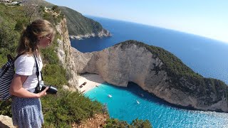 THE WORLDS BEST BEACH  Zakynthos Greece [upl. by Also]