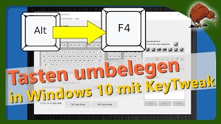 Tastaturlayout verändern mit KeyTweak [upl. by Nitsua623]