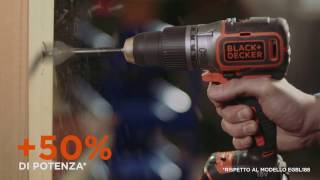 BLACKDECKER ®  Trapano avvitatore a batteria brushless 18V [upl. by Cory]