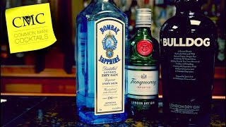 Gin Blind Tasting Bombay Sapphire Bulldog amp Tanqueray  The 🏆 Goes To [upl. by Rustie]