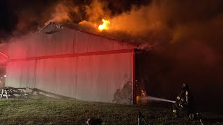 Devastating Commercial Fire at the Neosho White Oak Gas Station Neosho Mo 10192024 [upl. by Ynamrej]