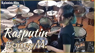 Boney M  Rasputin  cover  Drum amp Bongo by Kalonica Nicx [upl. by Shadow]