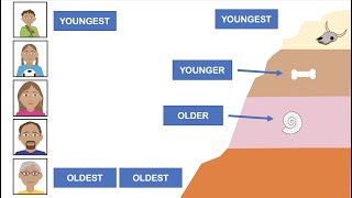 Relative Dating vs Absolute Dating Updated [upl. by Ardekal]