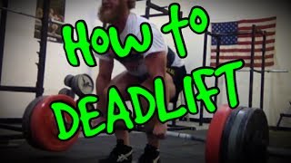 quotHow Toquot Deadlift [upl. by Sarazen]