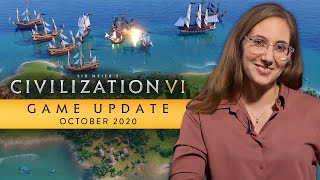 Civilization VI Game Update  October 2020 [upl. by Summer]