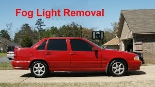 How to remove the fog lights from a Volvo S70 V70 XC70  VOTD [upl. by Jaynes670]