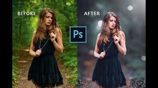 Professional Color Correction  Cinematic Color Grading Tutorial Photoshop  Photoshop CS6 Tutorial [upl. by Ajram]