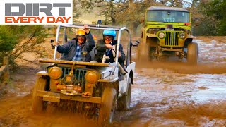 Jeep vs Jeep Dirt Every Day OffRoad Races  MotorTrend [upl. by Ecyla]