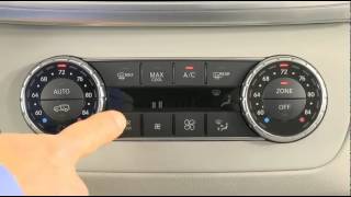 3Zone Automatic Climate Control  MercedesBenz USA MClass [upl. by Yrroc888]