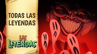 TODAS las leyendas contadas en Las Leyendas Legend Quest  YA EN NETFLIX [upl. by Luzader]