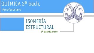 ISOMERÍA ESTRUCTURAL [upl. by Scrogan]