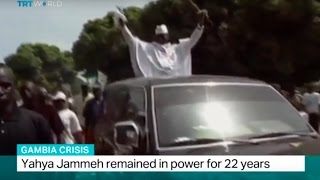 Gambia Crisis Yahya Jammeh remained in power for 22 years [upl. by Ttelrahc629]