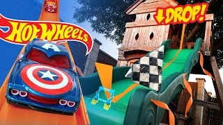 KidCitys Hot Wheels Long Jump Challenge [upl. by Oribel]