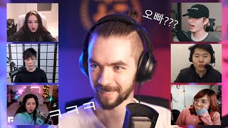 streamers react to Jacksepticeye speaking FLUENT korean Jae from DAY6 Sykkuno LilyPichu [upl. by Bergeron]