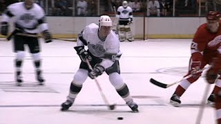 Memories Gretzkys first game with the Kings [upl. by Sindee]