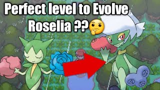 How to evolve Roselia to Roserade in Pokemon DiamondPearlPlatinum [upl. by Ttennej136]