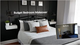 DIY Bedroom Makeover 250 Budget [upl. by Proctor]