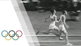 Melbourne 1956  Mens 800m Olympic final [upl. by Enitsugua]