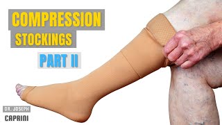 A MUST SEE for anyone with DVT  Compression Stockings PART II [upl. by Raleigh]