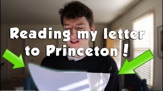 DEFERRED Early Decision How I Got Into Princeton AFTER Being Deferred 2019 [upl. by Narhet]