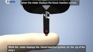 CareSens N Refined  Testing your blood glucose level [upl. by Aleydis399]