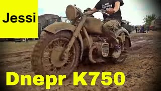 Dnepr K750 Sound  Soviet Motorcycle Drive [upl. by Apul]