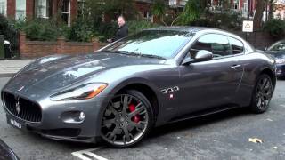 Maserati Granturismo S MC Sportline Sound  Startup and Accelerate [upl. by Accebar671]