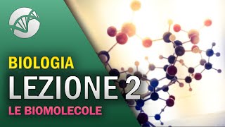 BIOLOGIA  Lezione 2  Le Biomolecole [upl. by Nosoj441]