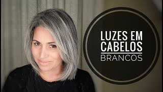 MECHAS CRIATIVAS PARA DISFARÇAR CABELOS BRANCOS PASSO A PASSO COM DICA NO FINAL [upl. by Akirehs]