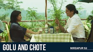 Mirzapur 2  Deleted Scene  Golu and Chote  Shweta Tripathi  Vijay Varma [upl. by Georglana]