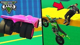 GTA V Online MOTO vs BATMÓVEL  LIPÃO O REI DA MITADA [upl. by Jamesy]