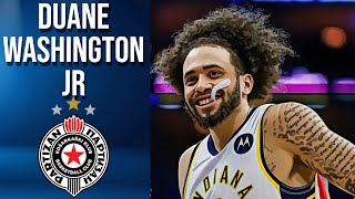 Partizan signing Duane Washington JR  Euroleague 202425 [upl. by Alyam]