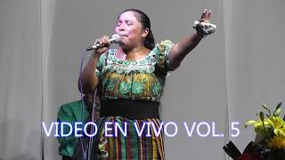 Solista Josefina Tzoc Morales  Coros  Video En Vivo Vol 5 [upl. by Yrahk]