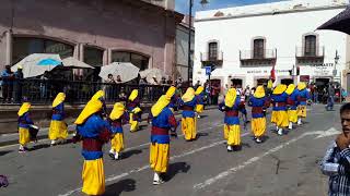 Morismas de Bracho Zacatecas 2018 banda de guerra vetagrande [upl. by Nalat630]