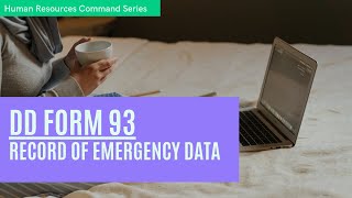 The importance of your DD Form 93  Record of Emergency Data [upl. by Karoly790]