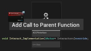 UE5 C Interface use Override [upl. by Petty]