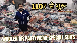 Ludhiana Wholesale Market  Winter Special Suits [upl. by Enirol]