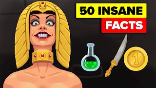 50 Insane Facts About Cleopatra [upl. by Loella]