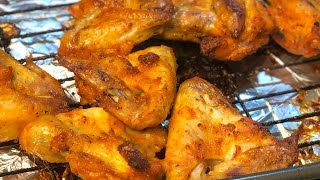 Crispy Oven Baked Chicken Wings Recipe  Baked Chicken Recipe [upl. by Ardys418]