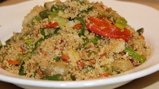 Mixed Vegetable Couscous Easy Meals [upl. by Maribeth742]